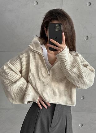 Светр з блискавкою