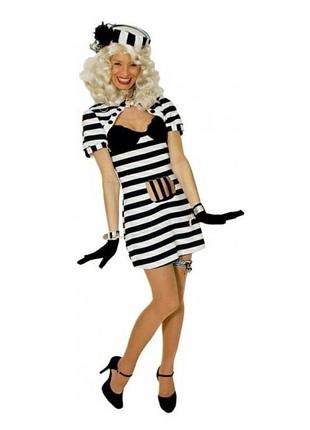 Бітлджус битлджус зек зэк увʼязнена каторожник сукня карнавальний