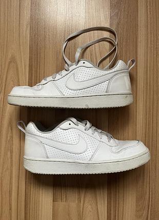 Кеды белые nike