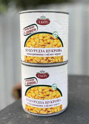 Кукурудза цукрова консервована 425 г