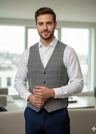 Жилетка мужская костюмная onesix5ive slim fit s