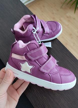 Кроссовки теплые для девочки
