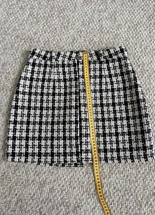 Твідова міні спідниця 3