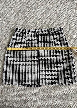 Твідова міні спідниця 4