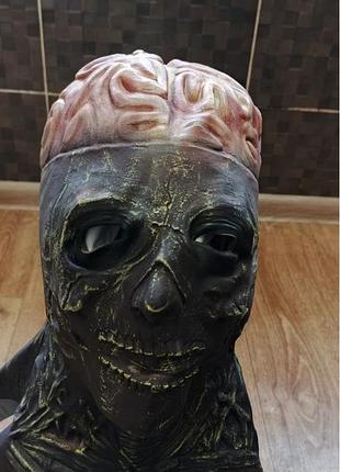 Латексна латекс маска череп скелет
