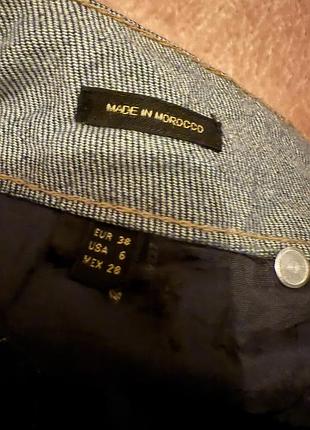 Джинсова спідниця massimo dutti 4