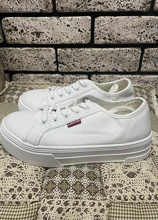 Кросівки levi’s білі кеди