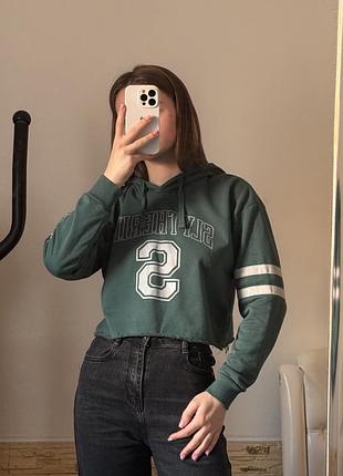 Вкорочена толстовка happy potter slytherin s-m