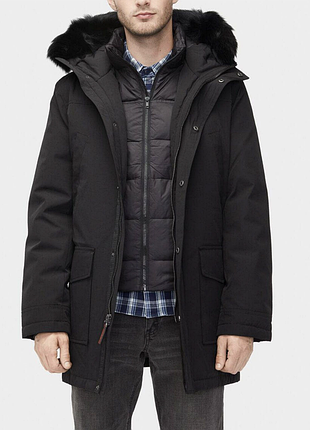 Куртка мужская пуховая ugg butte winter черный пуховик для мужчины