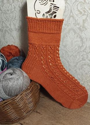 Носки женские ручной работы