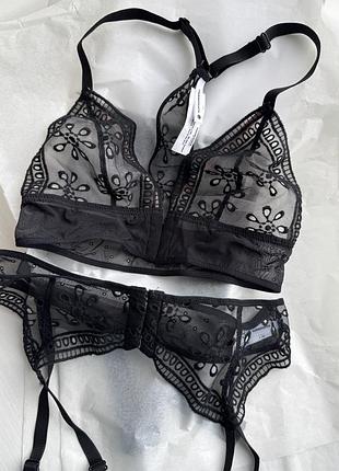 Комплект chantelle 75b пояс s