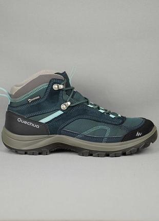 Quechua mh100 waterproof ботинки женские мужские треккинговые туристические тактические непромокаемые оригинал 40-41 р/26 см salomon scarpa sale la sportiva