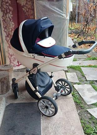 Тележка anex sport 2 в 1 темно-синяя б/в