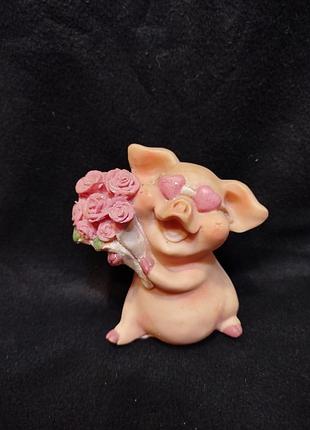Статуэтка свинка 7106