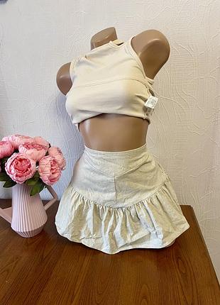 Гарні шорти спідниця zara