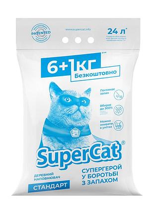 Наповнювач supercat стандарт, 6+1кг (синій)