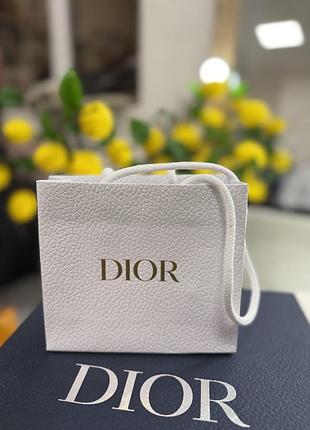 Оригинальный подарочный пакет dior маленький