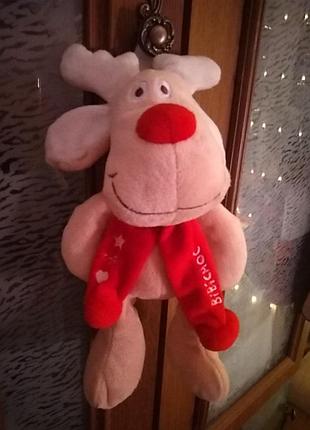 Оленятко м'яка іграшка декор