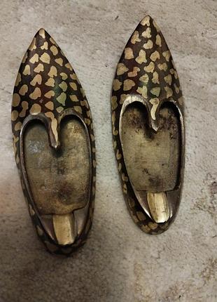 Латунні вінтажні  попільнички