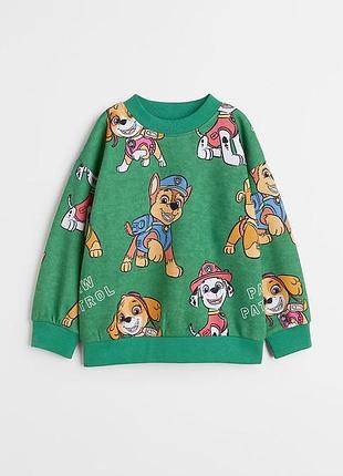 Яркий свитшот щенячий патруль h&amp;m