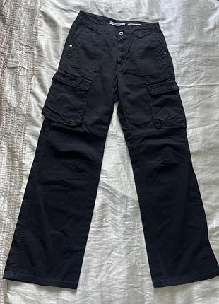 Брюки карго bershka, размер s(вр.38)