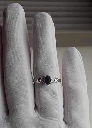 Кольцо бижутерия с кристаллами