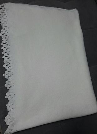 Мягкий
флисовый плед,декоративными краями