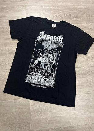 Крутая футболка мерч рок assault rifle stigmata metal