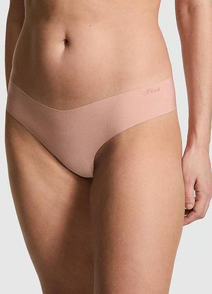 Бесшовные трусики тонг victoria's secret pink