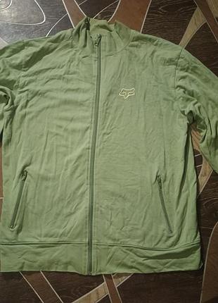 Кофта на молнии спортивная fox размер l