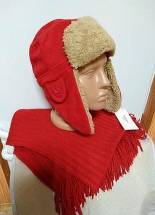 Комплект шапка шарф