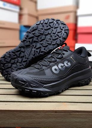 Кроссовки термо nike acg mountain fly 2 low gore tex черные