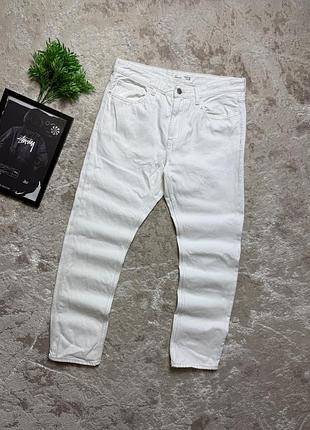 Якісні чоловічі білі джинси cubus regular