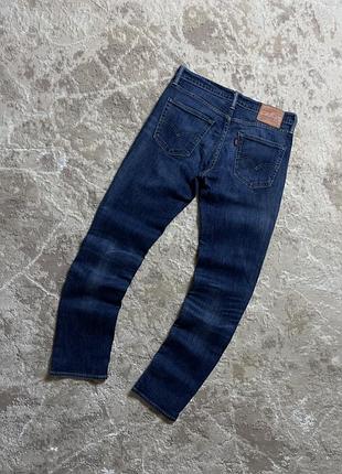 Чоловічі сині джинси levi’s 511 w32 l34