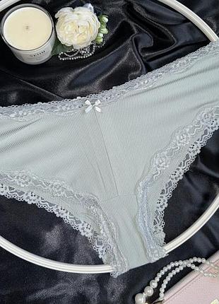 Трусики h&m в дрібний рубчик