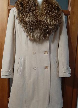 Пальто кашемірове, холодна весна-осінь