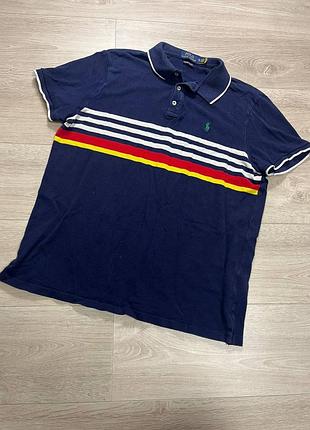Мужское поло футболка polo ralph lauren rrl