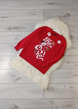 Новогодний свитшот, свитшот, кофта, свиттер, оверсайз