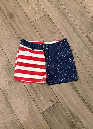 Шорти червоно-сині xs-m