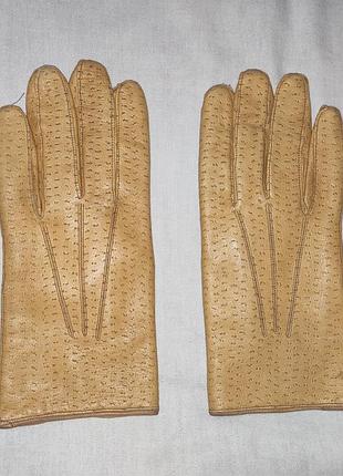 Кожаные перчатки 3