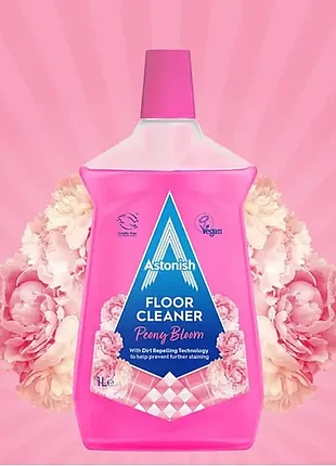Засіб для миття підлоги astonish півонія 1 л
