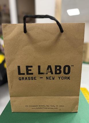 Оригинальный подарочный пакет le labo