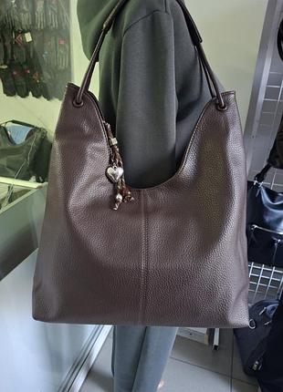 Шоппер шоколадного цвета ❤️‍🔥❤️‍🔥❤️‍🔥