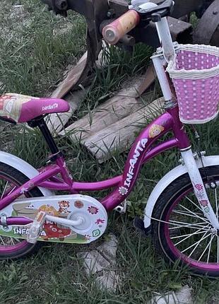 Велосипед дитячий infanta у нормальному стані