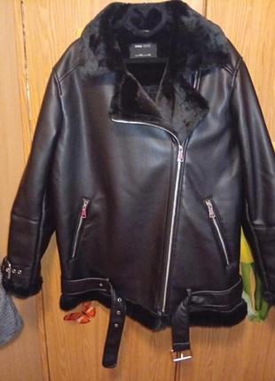 Продам дубленку авиатор