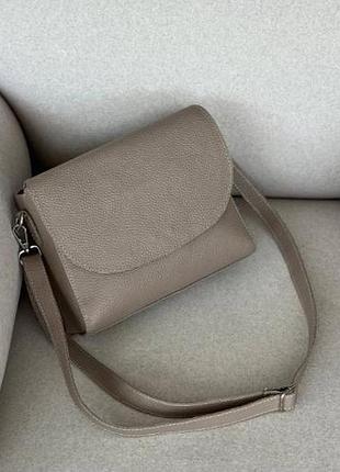 Сумка-клатч жіноча через плече з натуральної шкіри "style box" від прямого постачальника