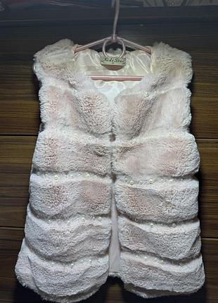 Жилетка для дівчинки