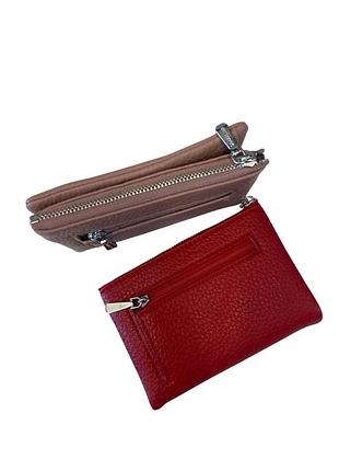 Кошелёк женский из эко-кожи на магните 14*10 см. (5 цв.) "gold" от прямого поставщика