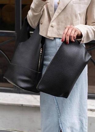 Женская сумка +косметичка экокожа 32*38 см "milani " от прямого поставщика