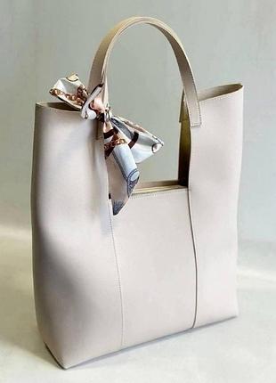 Стильная вместительная женская сумка +косметичка экокожа 35*40см (2кол)"milani " от прямого поставщика